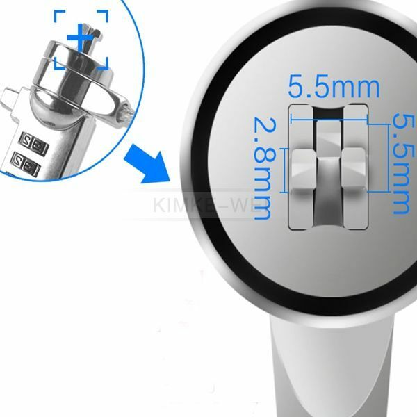 Anti-theft Laptop Notebook PC Monitor Computer Security Cable Lock