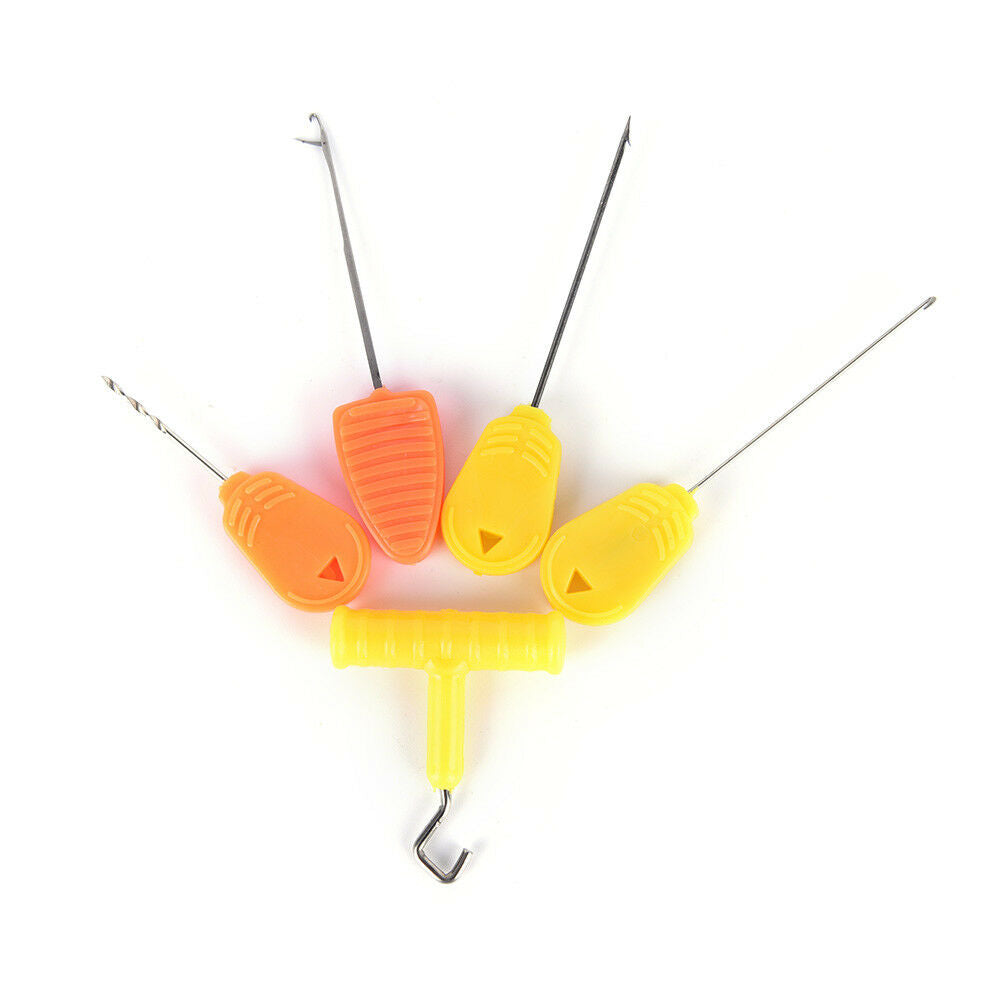 1Set 5X Carp Fishing Splicing Needle Baiting Hook Drill RigMaking AccessorieBDA