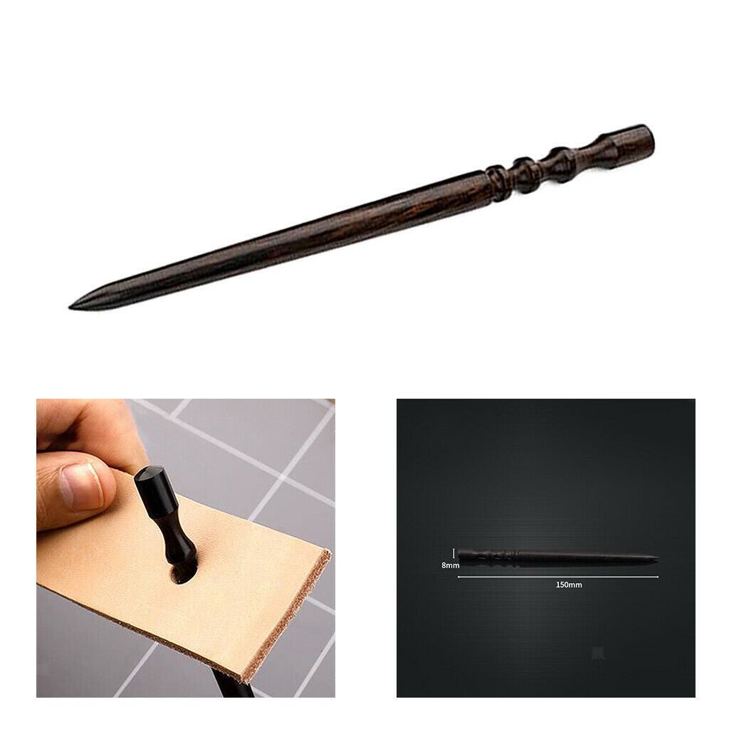 1pc Leather Slicker Burnisher DIY Leather Hand Making Edging Device Tools