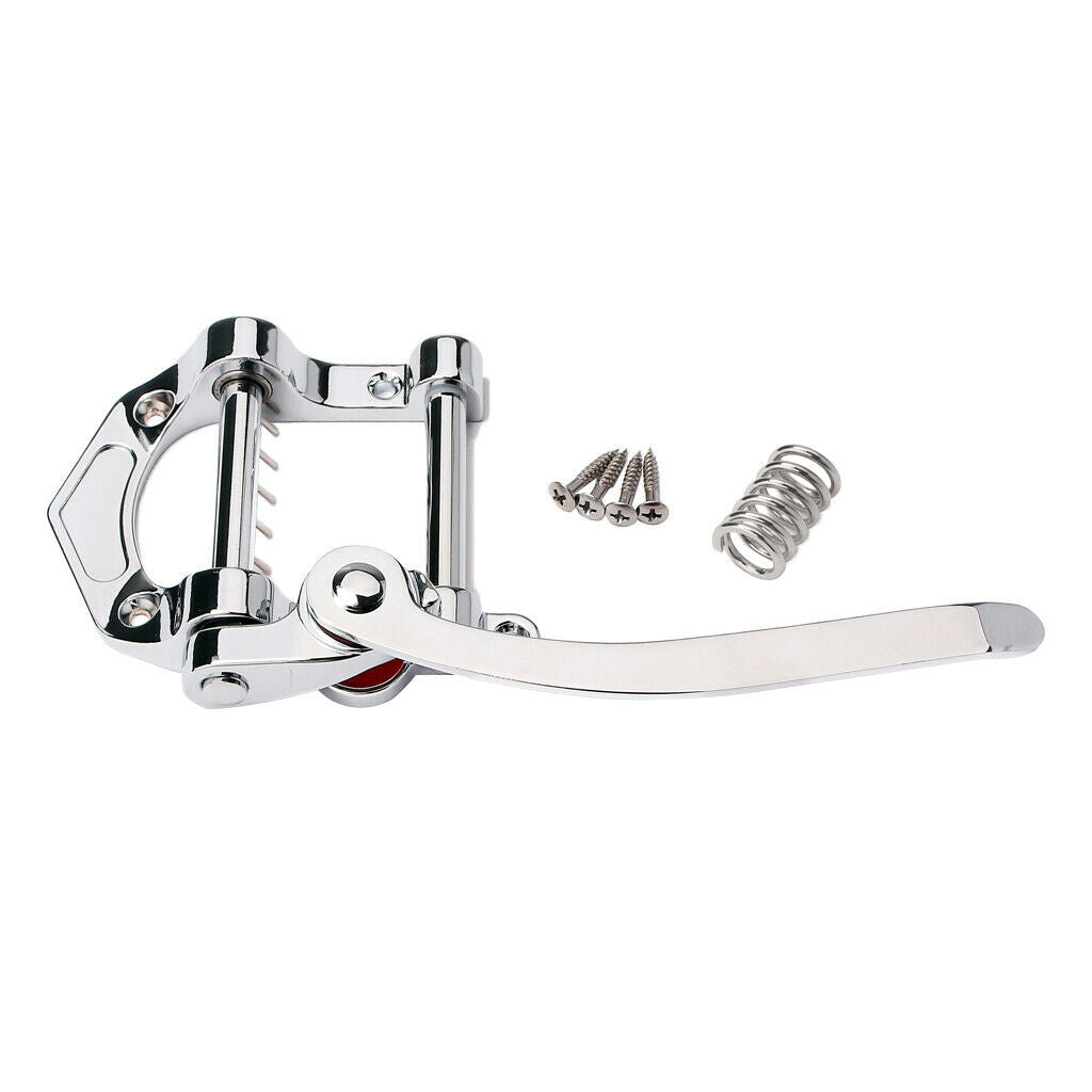 Robust guitar vibrato tailpiece bridge for the replacement of guitars