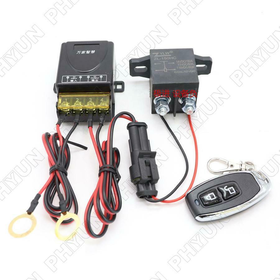 Car Battery Isolator 320 Feet Remote Control 12V Camper Trailer SUV Small Truck