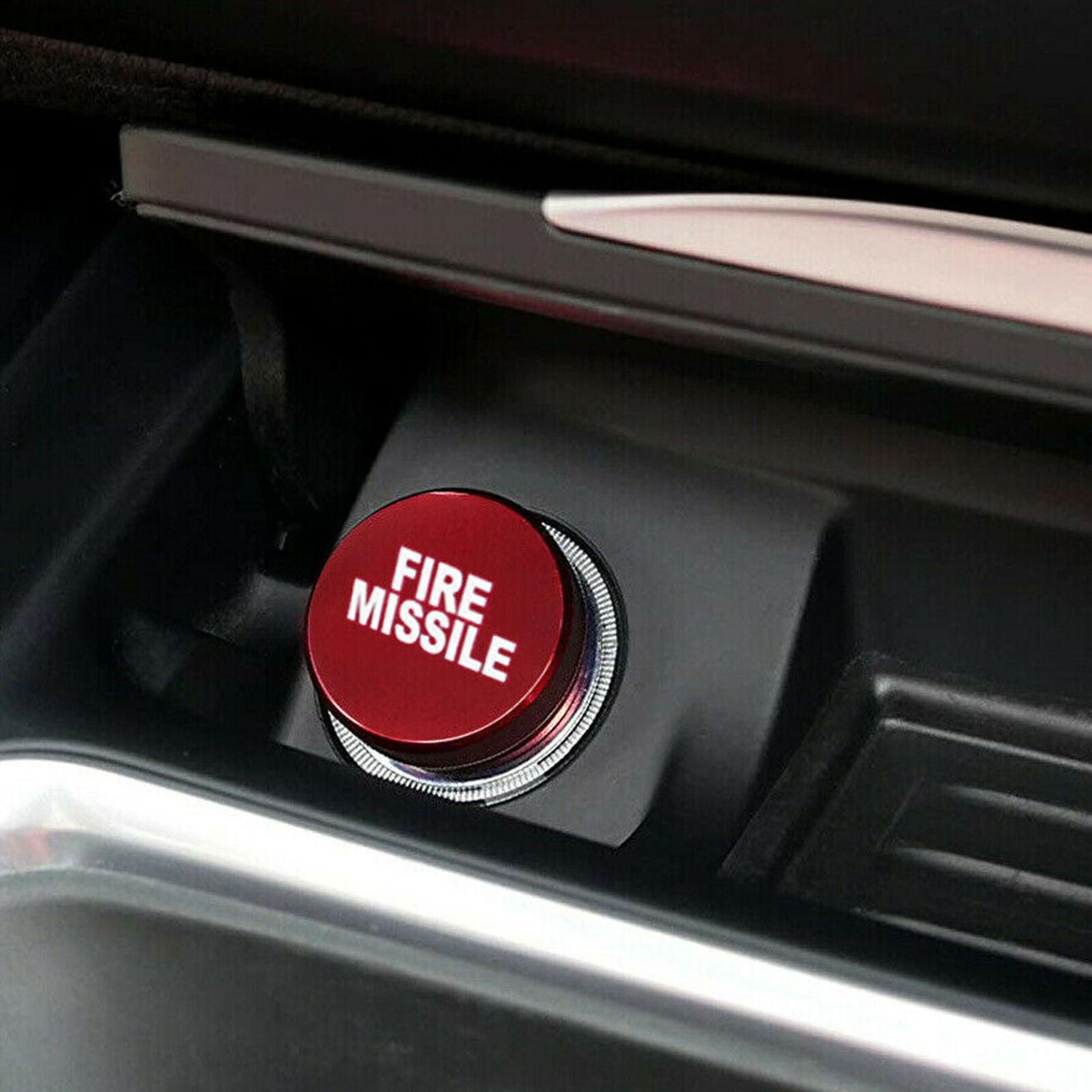 Car Fire Missile Button Car Lighter Cover 12V Replacement