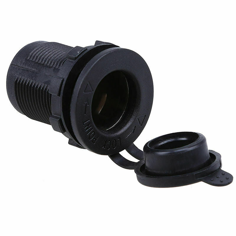 New 12V Car Cigarette Lighter Socket Charger Adapter Auto Motorcycle Marine Boat
