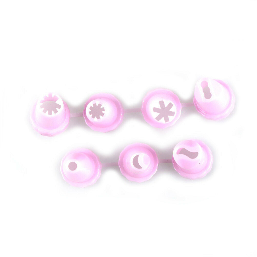 Cake Decorating Tools Cake Icing Piping Syringe Tips 8 Nozzles Tool AT.l8