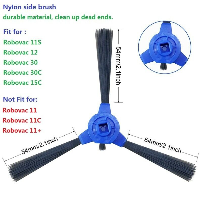 Replacement Kit Compatible Eufy Robovac 11S Robovac 30 Robovac 30C Robovac 15CM8