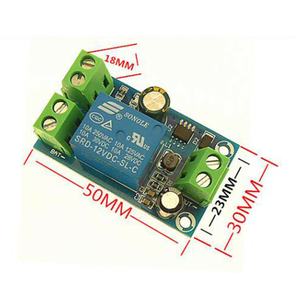 12V-48V Power Failure Automatic Switching Battery Control Switch Module