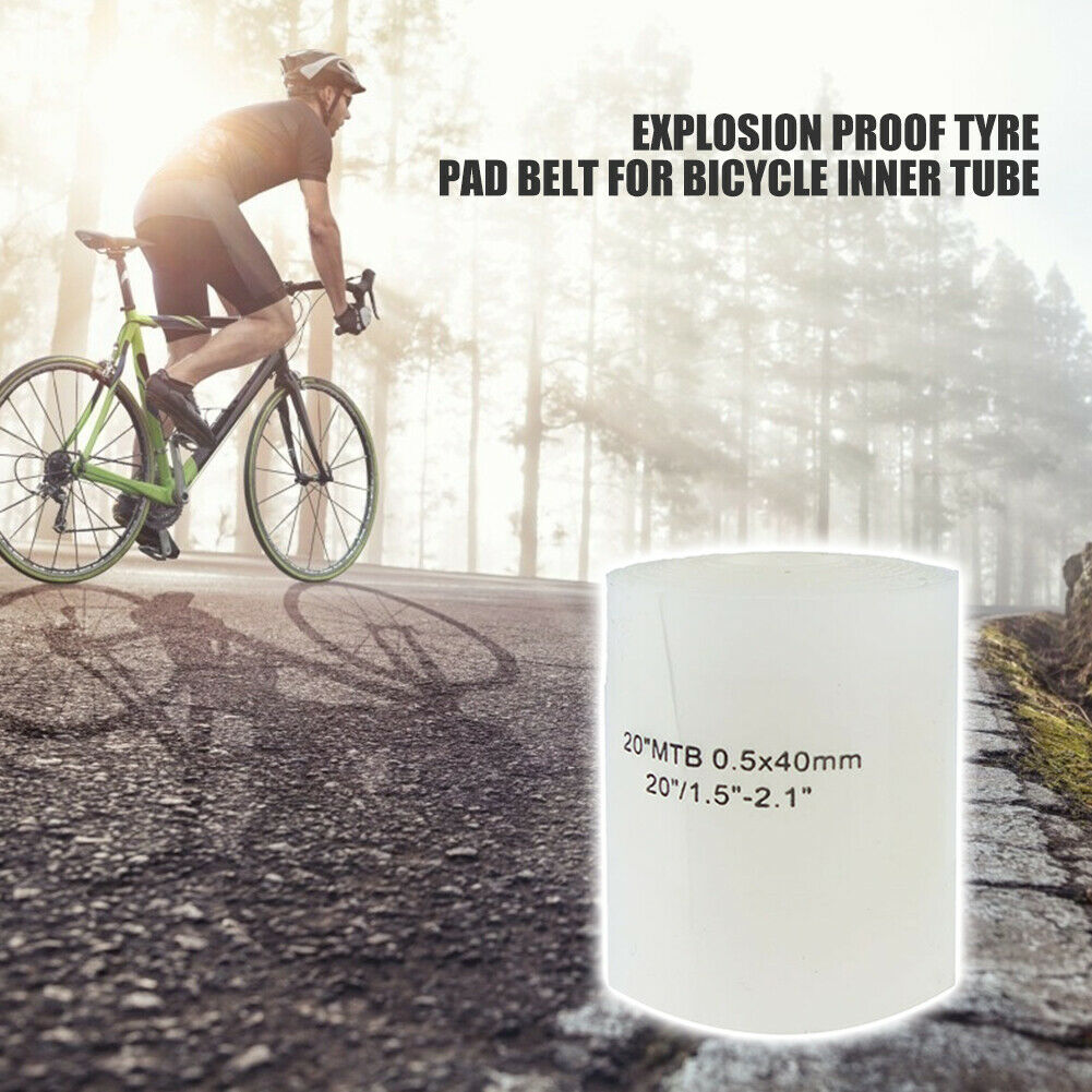 2pcs Bicycle MTB 20 inch Tire Liner Puncture-proof Belt Protection Pad  @