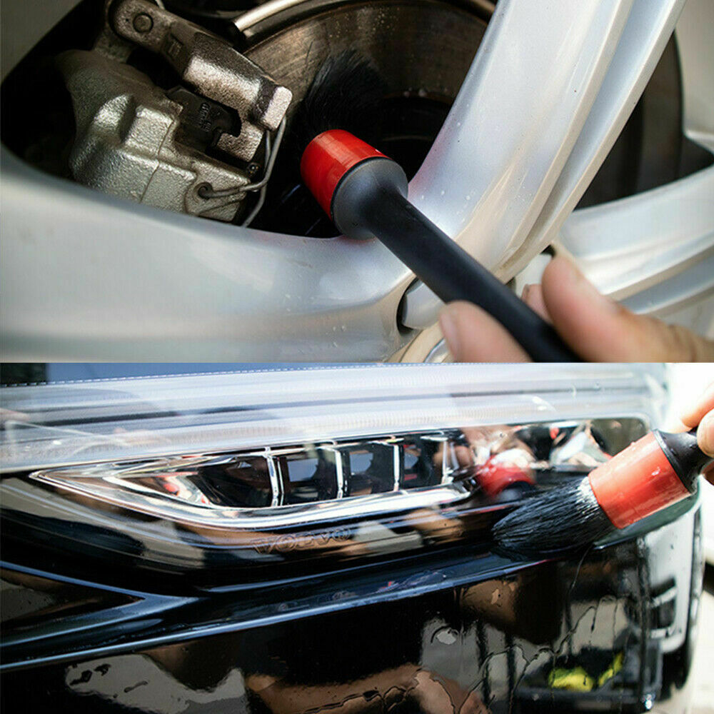 5pcs Car Detail Brush Wash Auto Detailing Cleaning Kits Engine Wheel Brushes