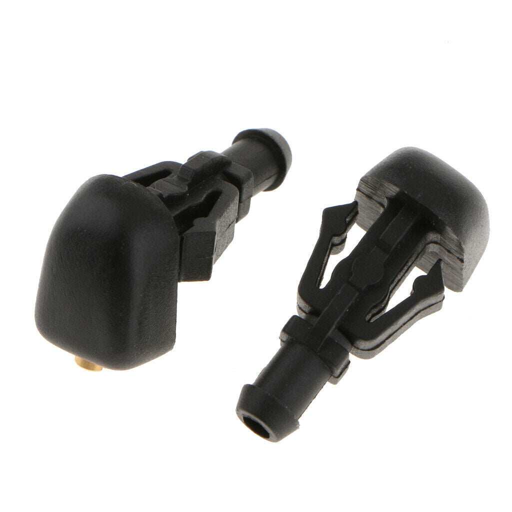 2x Car Front Windshield Wiper Washer Sprayer Nozzle Replacement For Ford