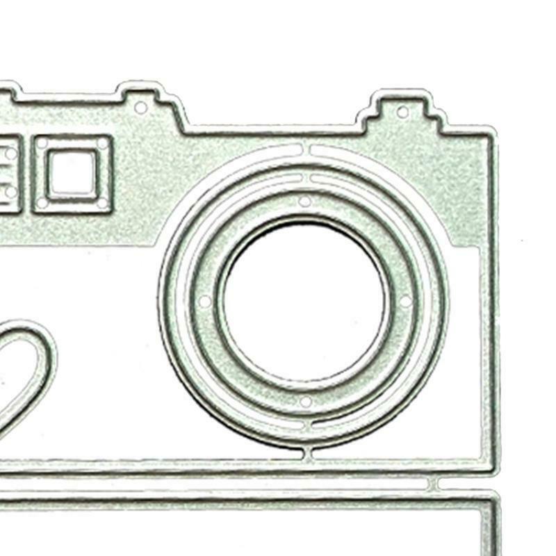 Camera Metal Cutting Dies Stencil DIY Scrapbooking Album Paper Card Template