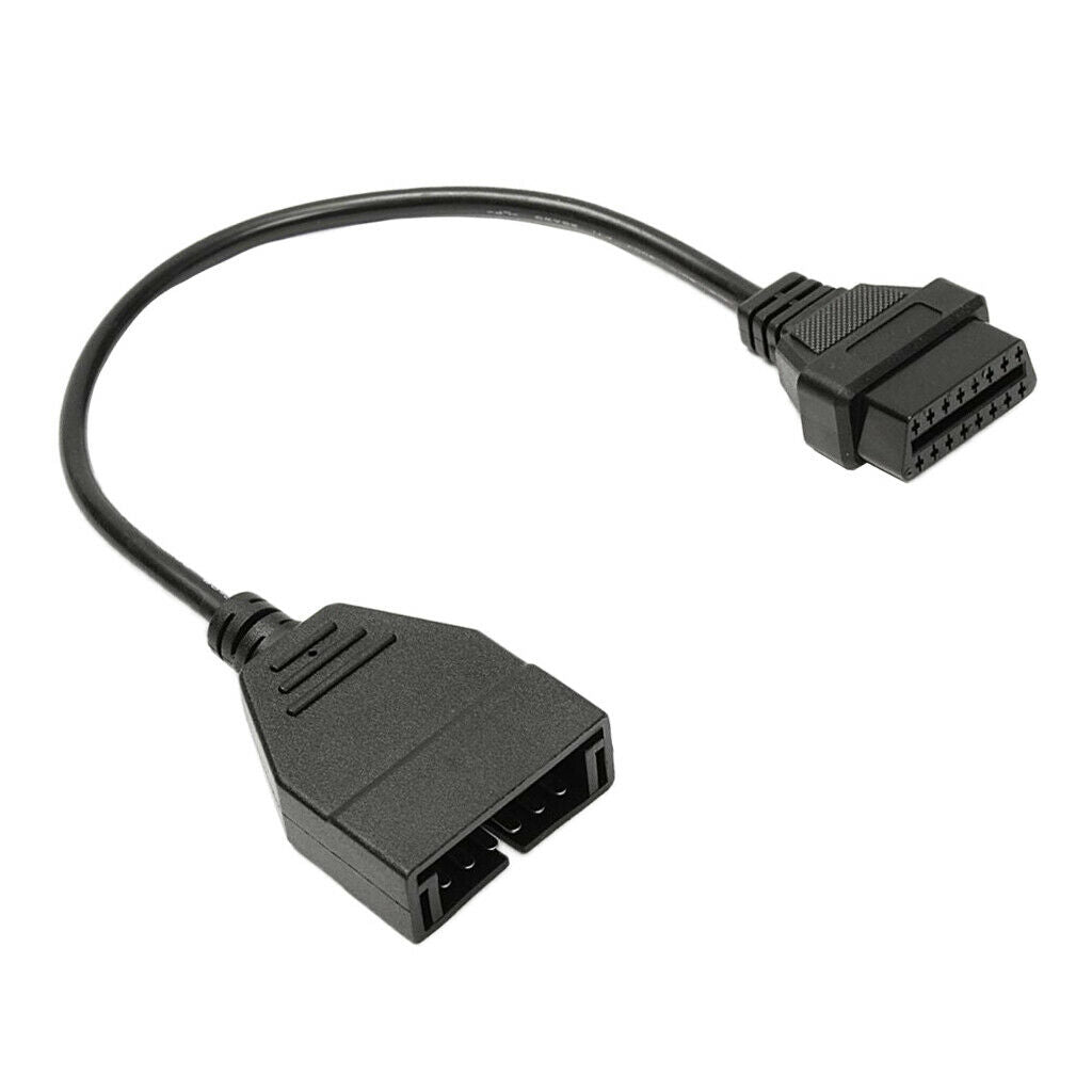 1pc 12 Pins OBD1 to 16 Pin OBD2 Adapter for GM Car Diagnostic Scanner New