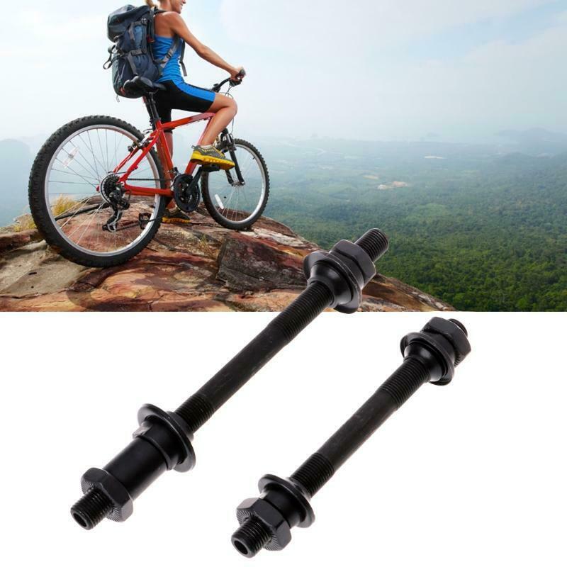 Mountain Bike Bicycle Quick Release Front Back Axles Hollow Hub Shaft Lever New