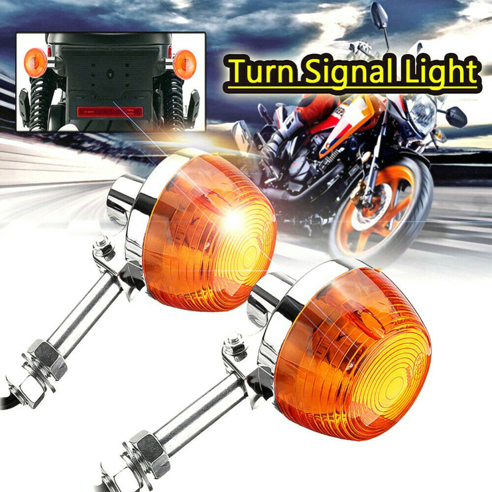 2x Replacement Motorcycle Turn Signal Light Motorcycle Turn Signal Lamp