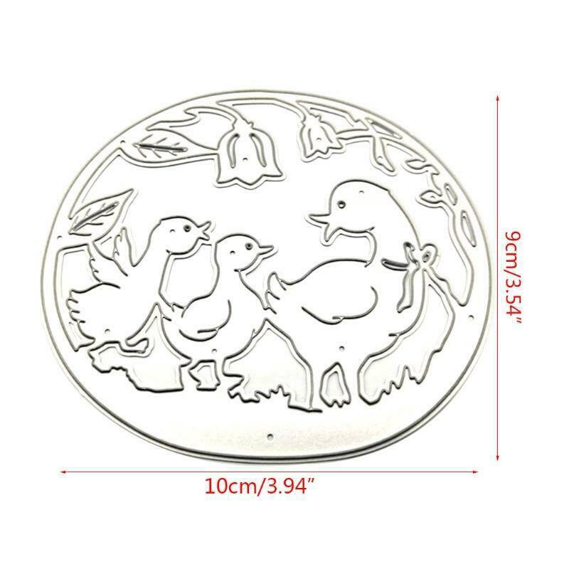 Duck Metal Cutting Dies Stencil DIY Scrapbooking Album Paper Card Template Mold