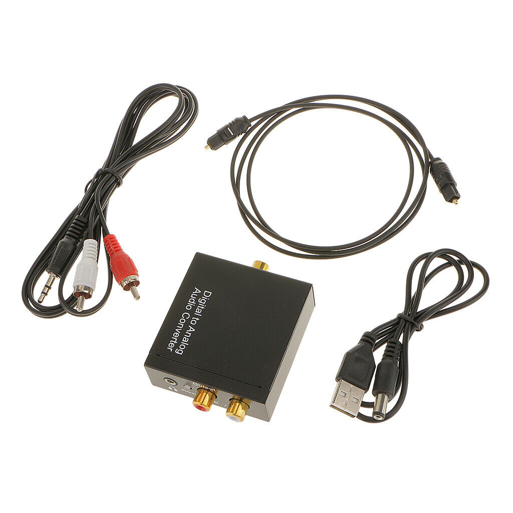 Digital  to Analog L / R Audio Converter for TV DVD Home Theater Media