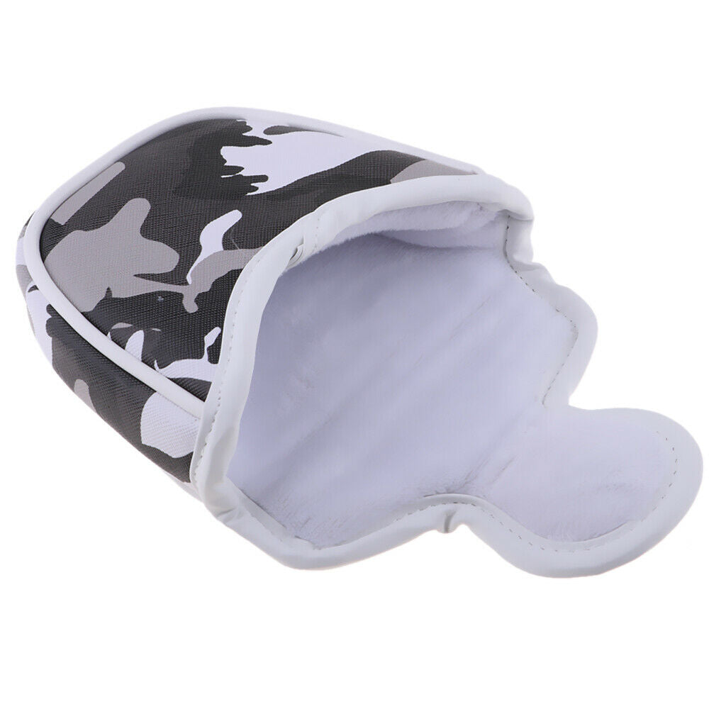 Waterproof PU Golf Putter Cover Club Mallet Putter Accessory Golf Head Protector