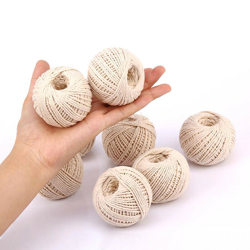 1.5mm Bakers Twine String Cotton Rope Gift Packing String Macrame Artisan.l8