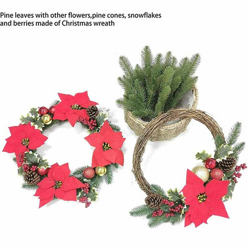 Flone Artificial Pine Needles Simulation Plant Christmas Trees Decoration.l8