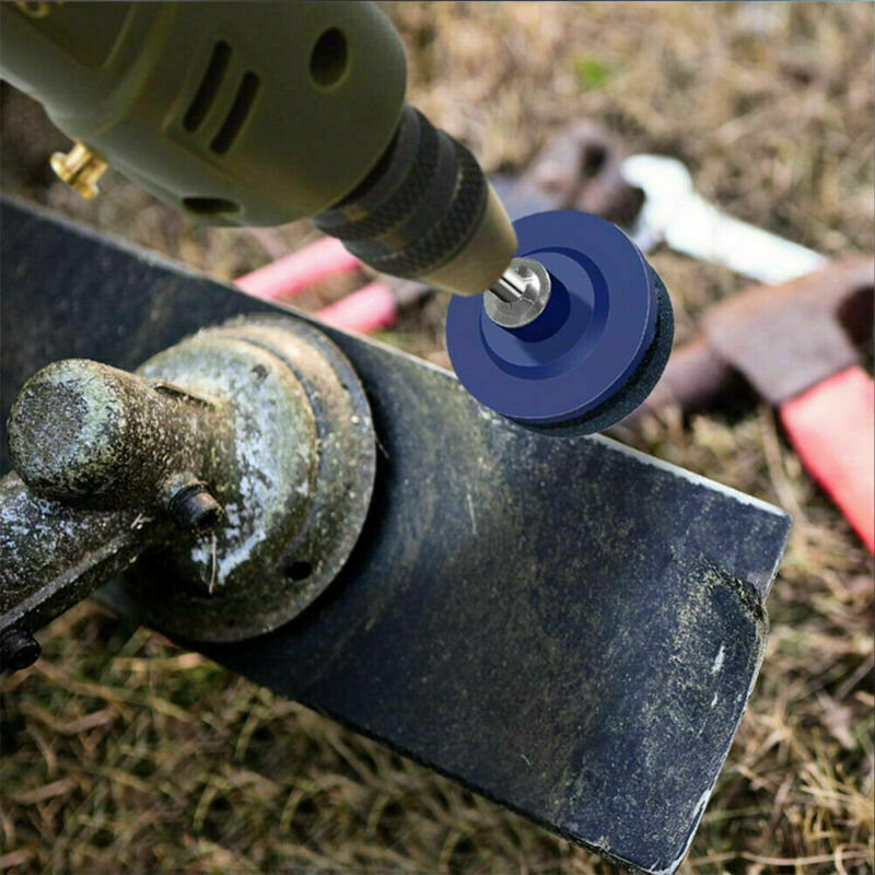 1x Lawn Mower Faster Blade Sharpener Grinding Power Drill Garden Tool Univer  UA