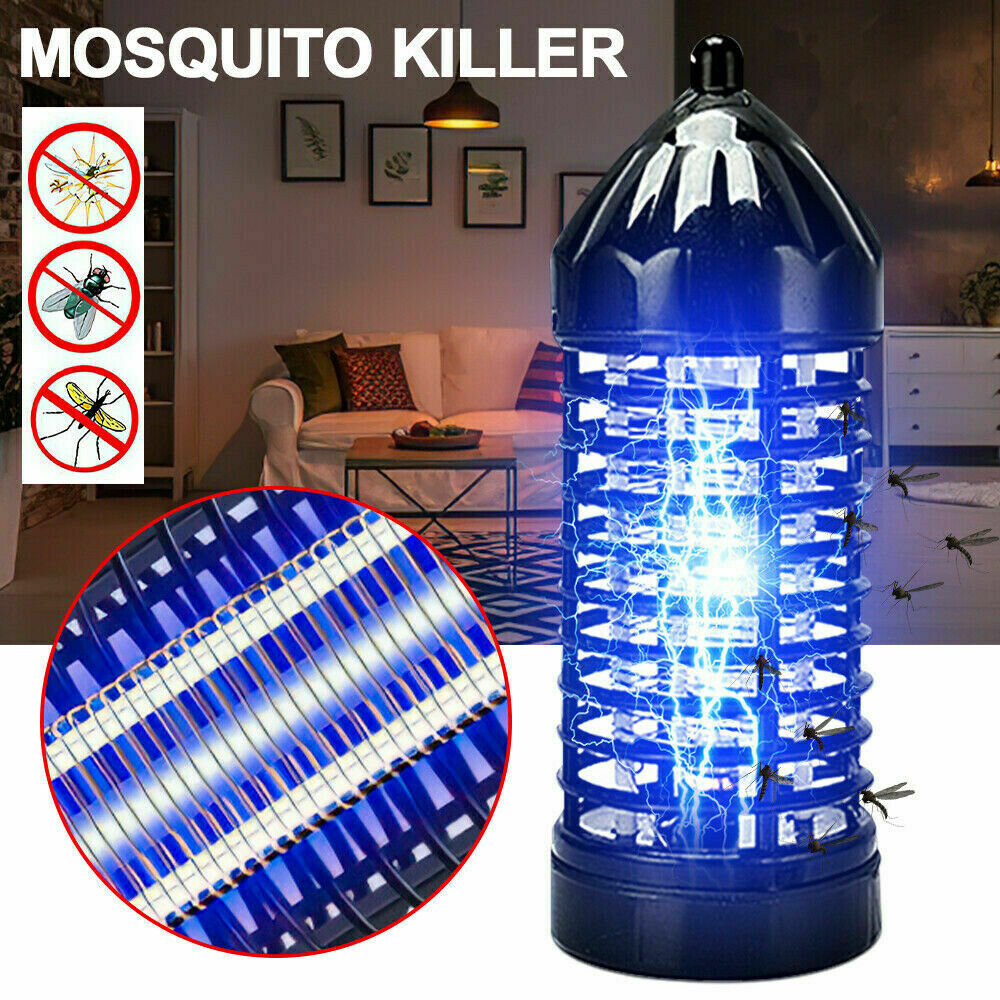 Electric LED Light Fly Bug Zapper Mosquito Insect Killer Trap Lamp Indoor Patio