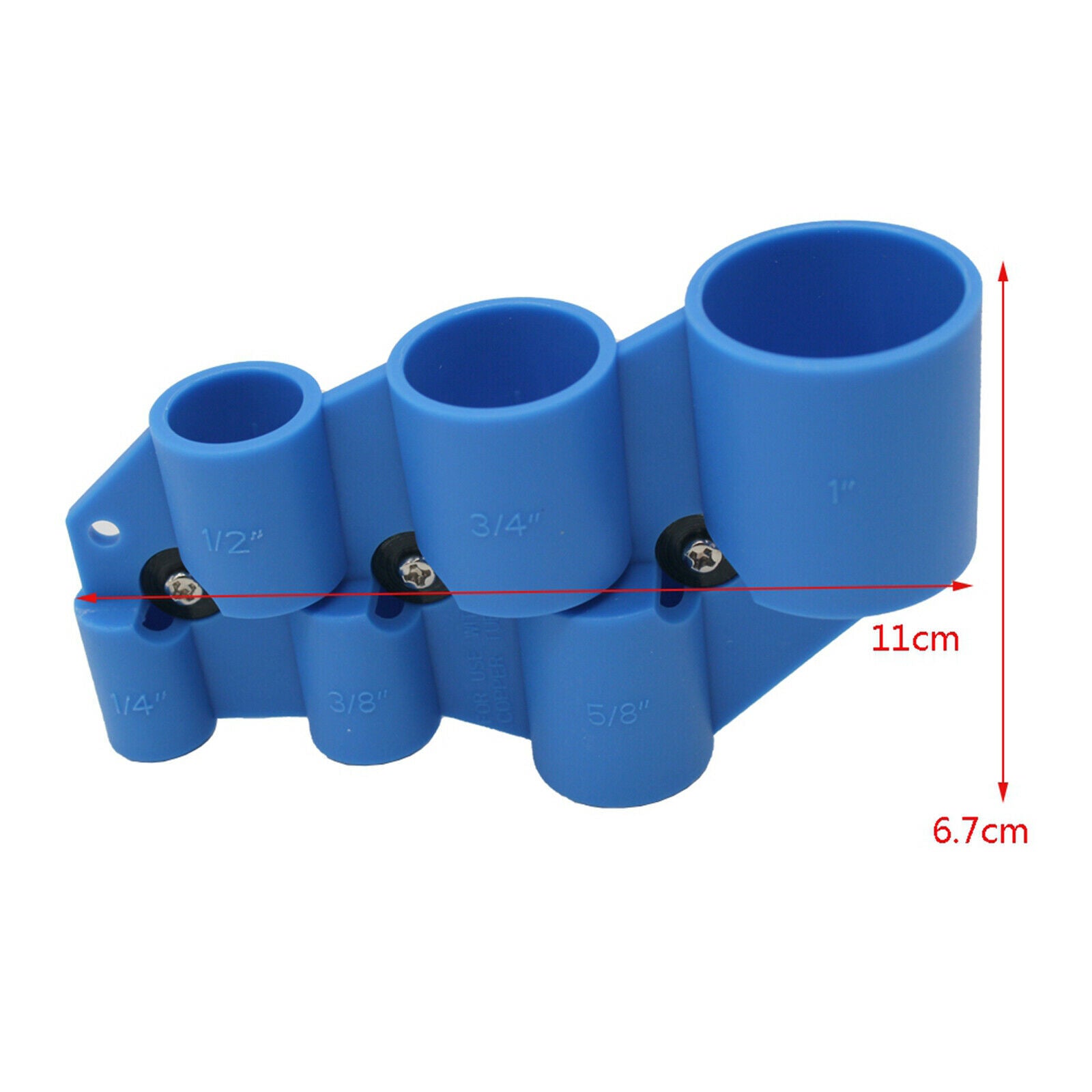 Deburring Pipe and Depth Gauge Tool for 3/4" PEX Aluminium Steel CPVC Pipe