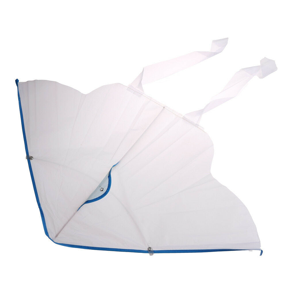 1x DIY Painting Kite Foldable Outdoor DIY Blank Butterfly Kite Kids Sport .l8
