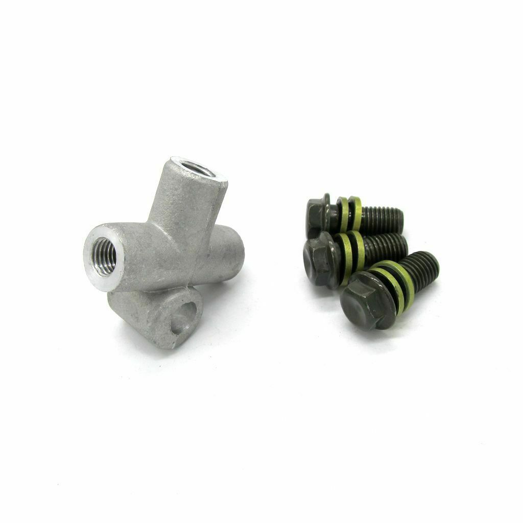 10mm Aluminum Hydraulic Brake Hose Pipe Tee Coupling For Motorcross ATV