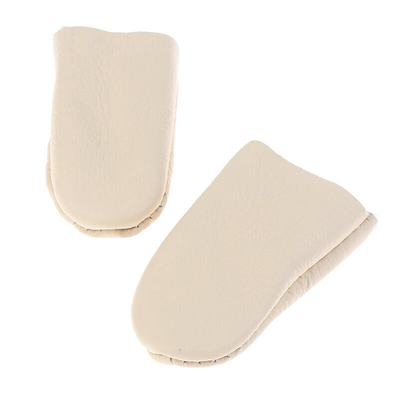 1 Pairs Needle Felting Leather Finger Protectors Tools For DIY Hand Craft 3.DD