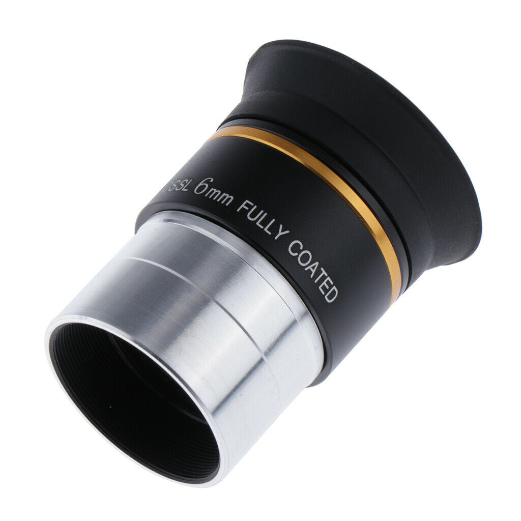 2Pcs 1.25" 4/6mm Eyepiece Fully HD Coated Lens for Astronomical Telescope