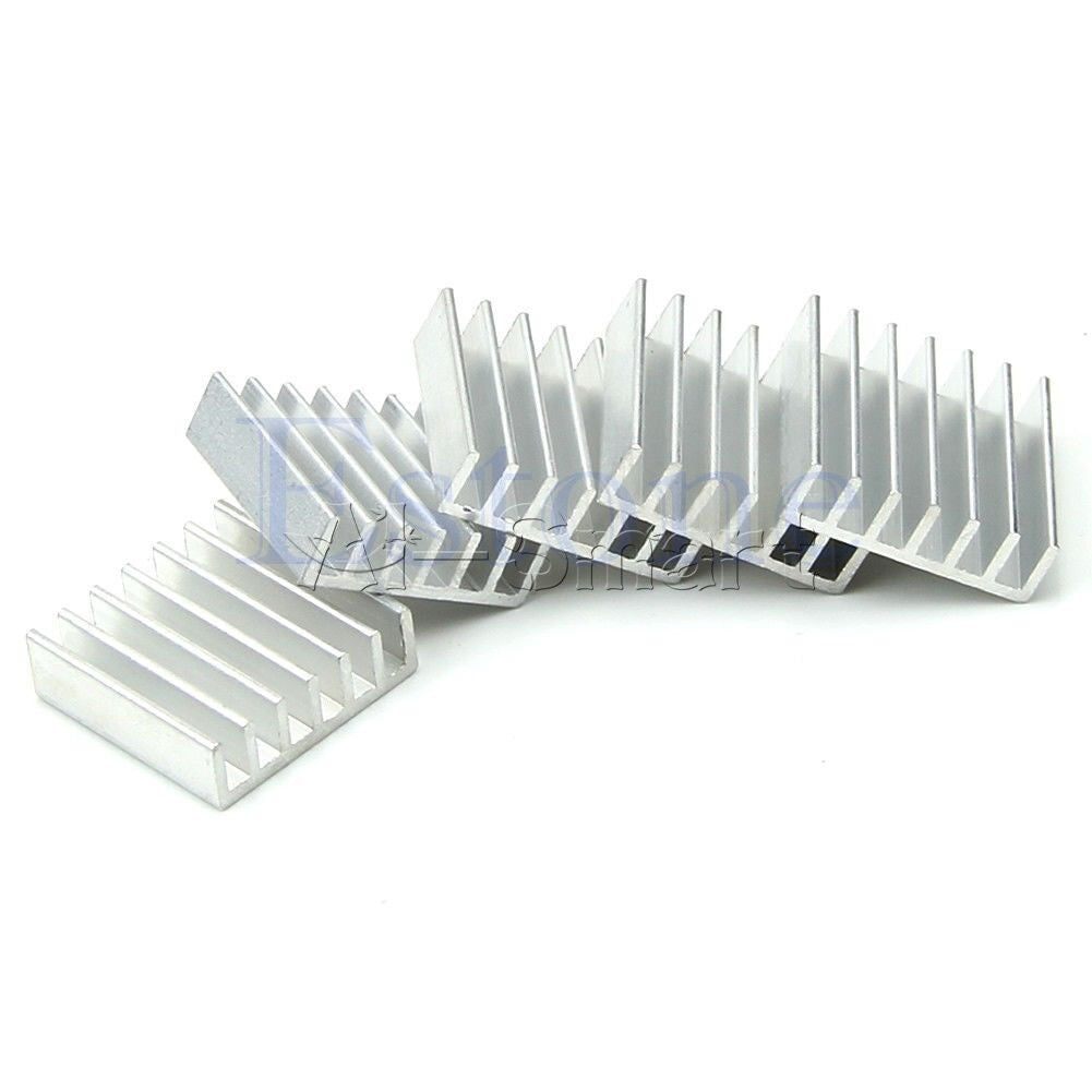10 PCS 20mm x 20mm x 6mm Aluminum Heatsink for IC MOSFET SCR