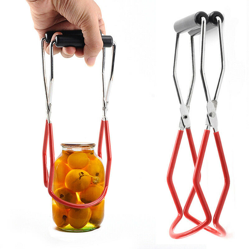 1X Canning Jar Lifter Tongs Jar Lifter with Grip Handle Anti-slip C xJSJCA
