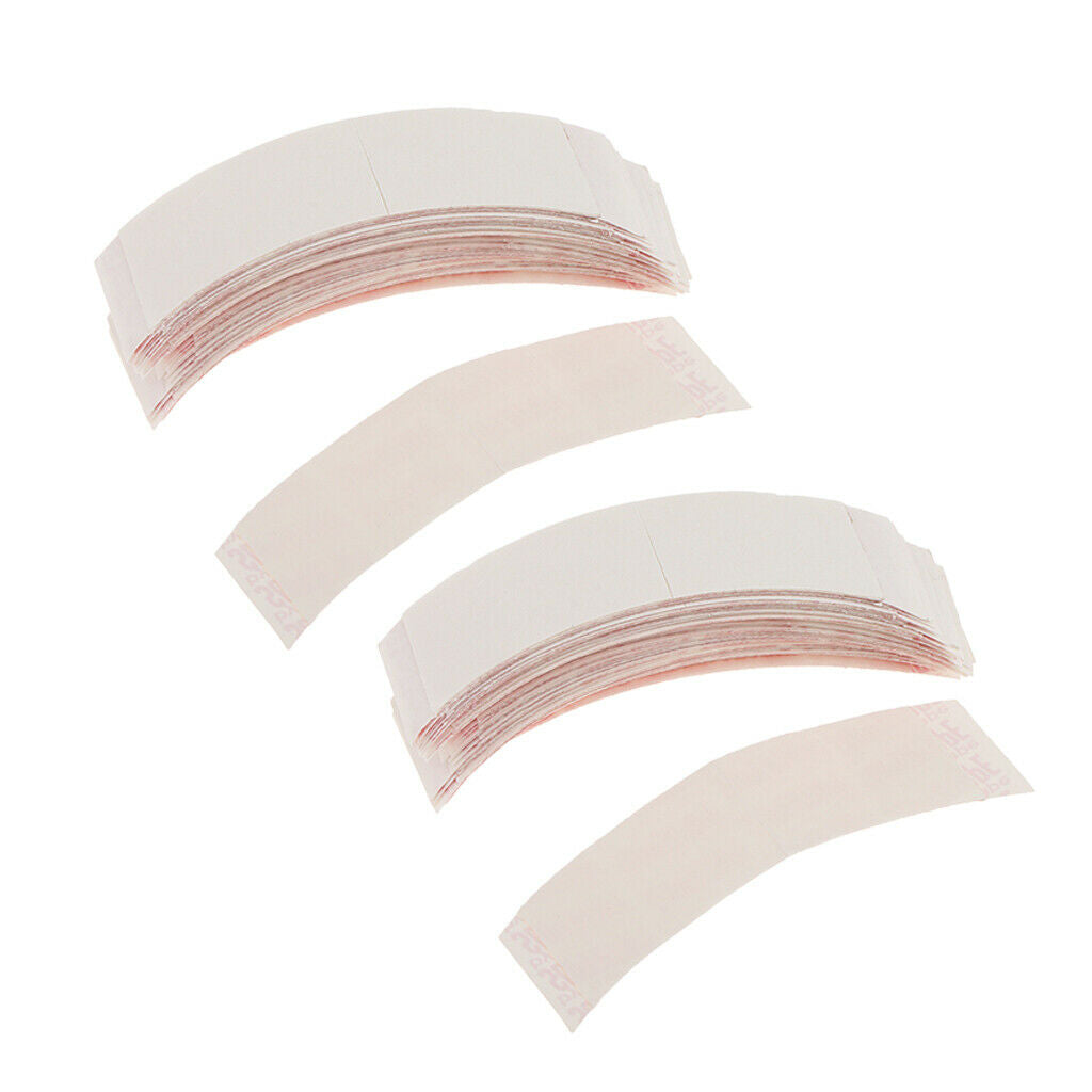 72Pcs Dual Sides Wig Tapes Long-lasting Hair Extension Toupee Bonding Strips