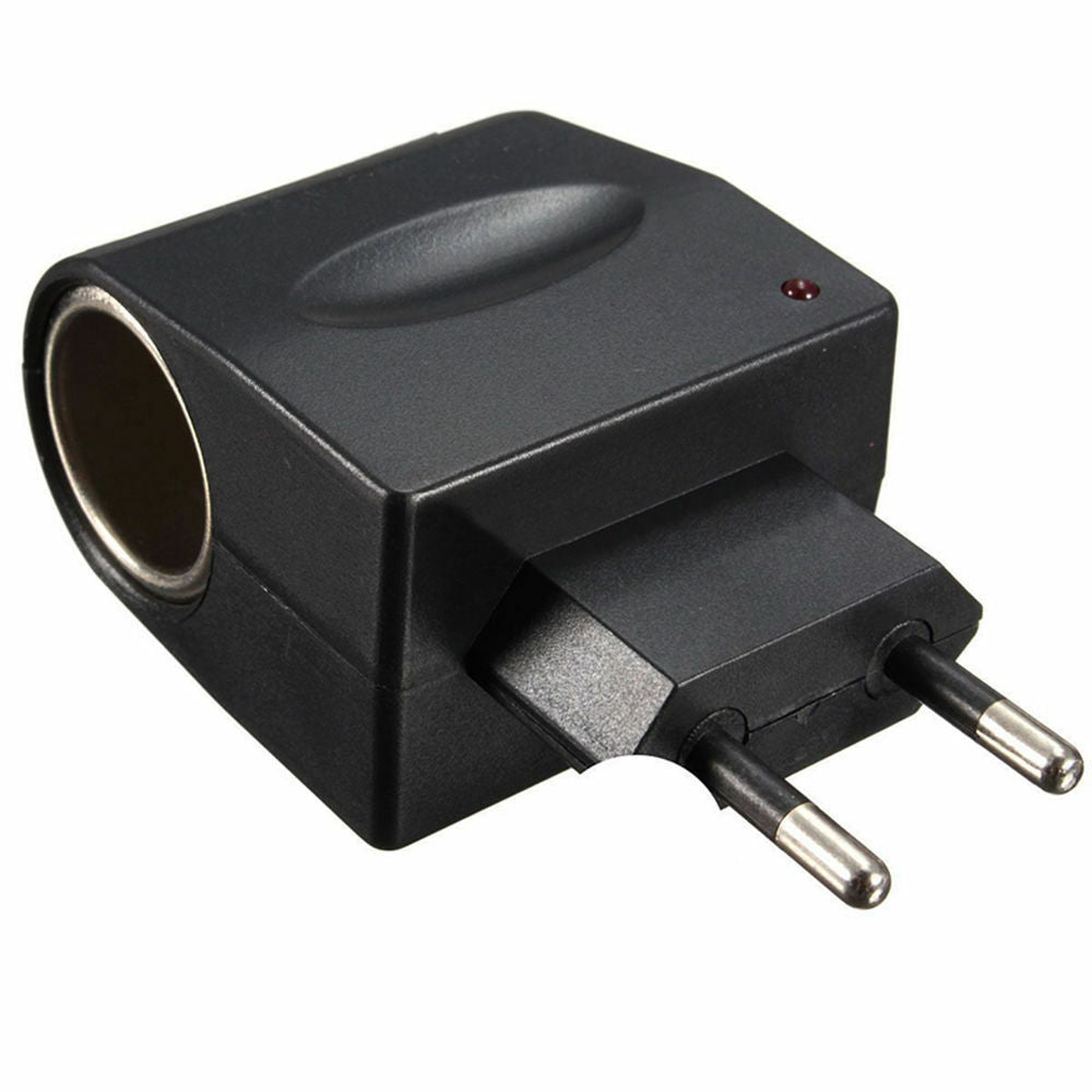 EU Plug 220V AC Power to 12V DC Car Cigarette Lighter Converter Adapte.l8