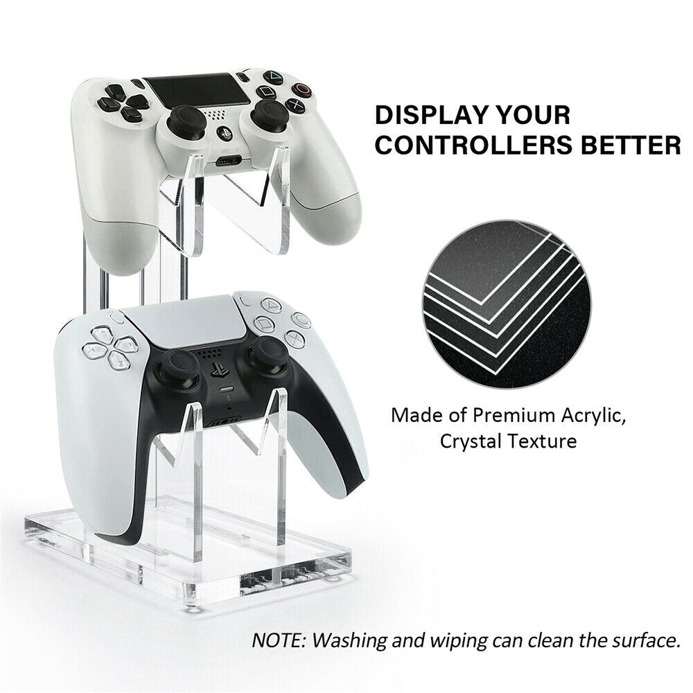 Dual Controller Stand for PS5 PS4 Xbox One NS Switch Universal Controller Holder