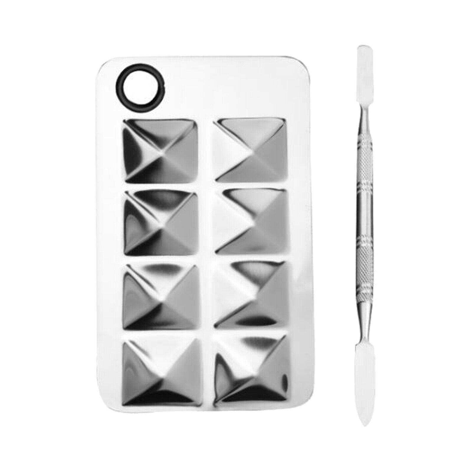 Mixing Palette Makeup Cosmetic Manicure Plate for Nail Art Watercolor Oil