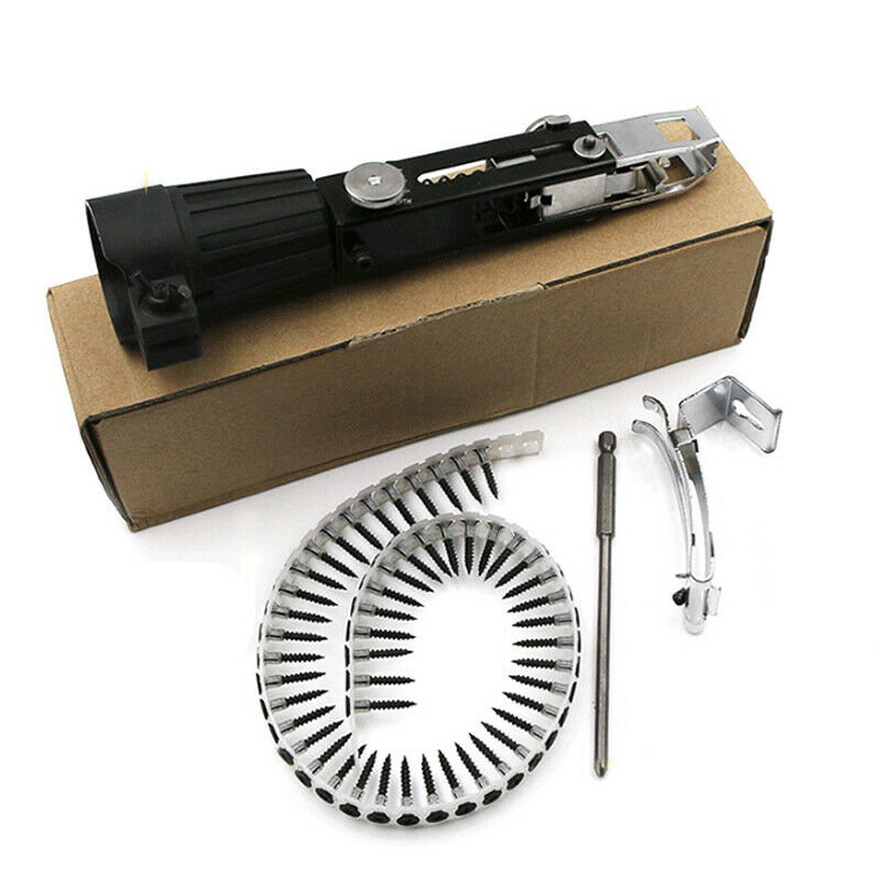 Automatic Nail  System Chain Screwdriver Electric Drill Adapter Woodwork