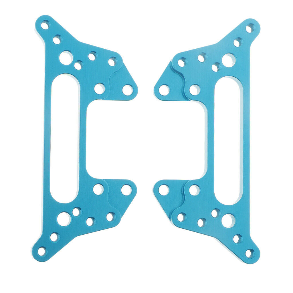 122023 Shock Absorber Tower 2Pcs DIY for 1/10 HSP 94123 94102 RC Buggy Blue