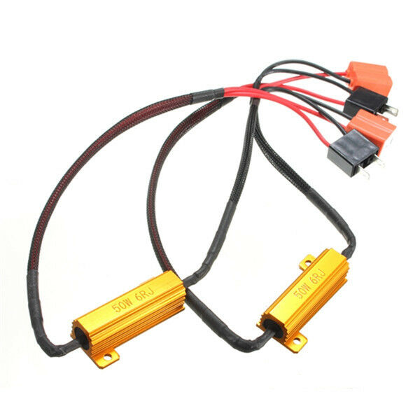 No Error HID White H7 LED Bulb Kit For BMW 3 5 Series Daytime Running Light