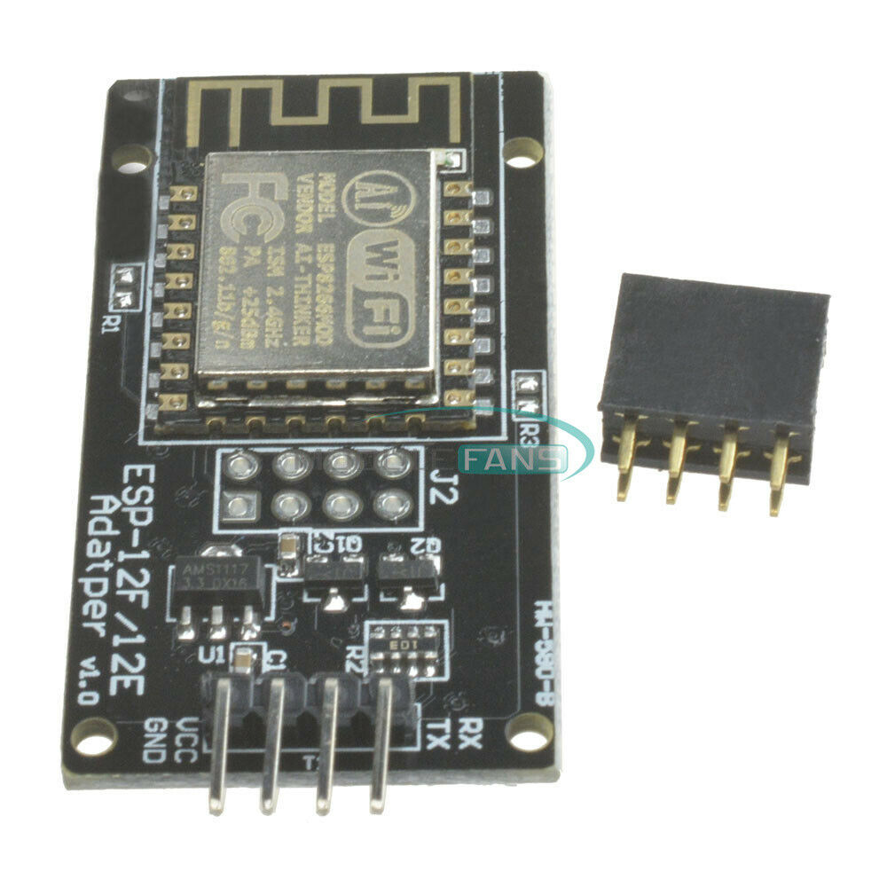 2.4GHz Adapter ESP-12F ESP8266 Serial Wifi Module Board V1.0 For Arduino UNO R3