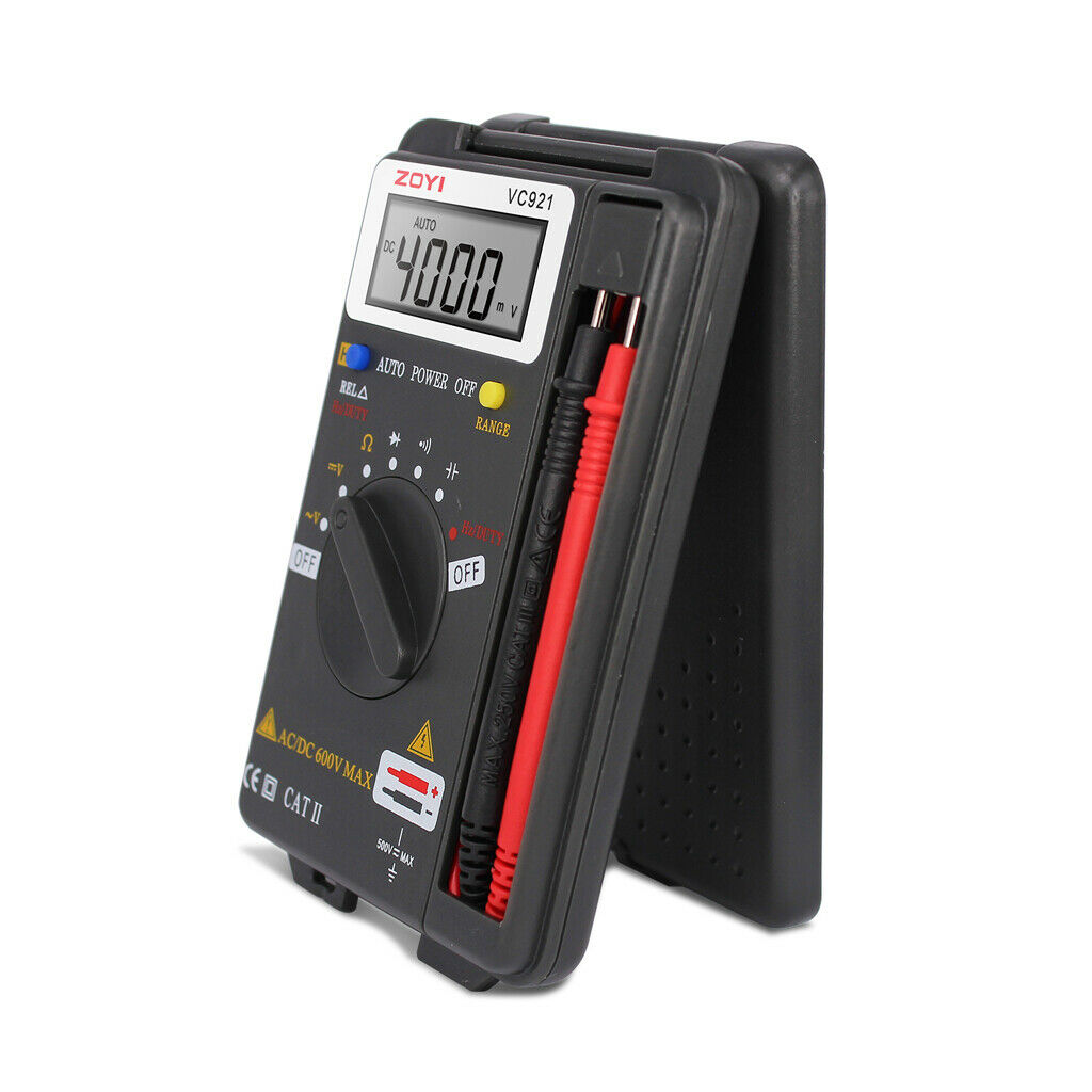 Digital Multimeters Capacitance Resistance Current Meter 4000 Counts Tester
