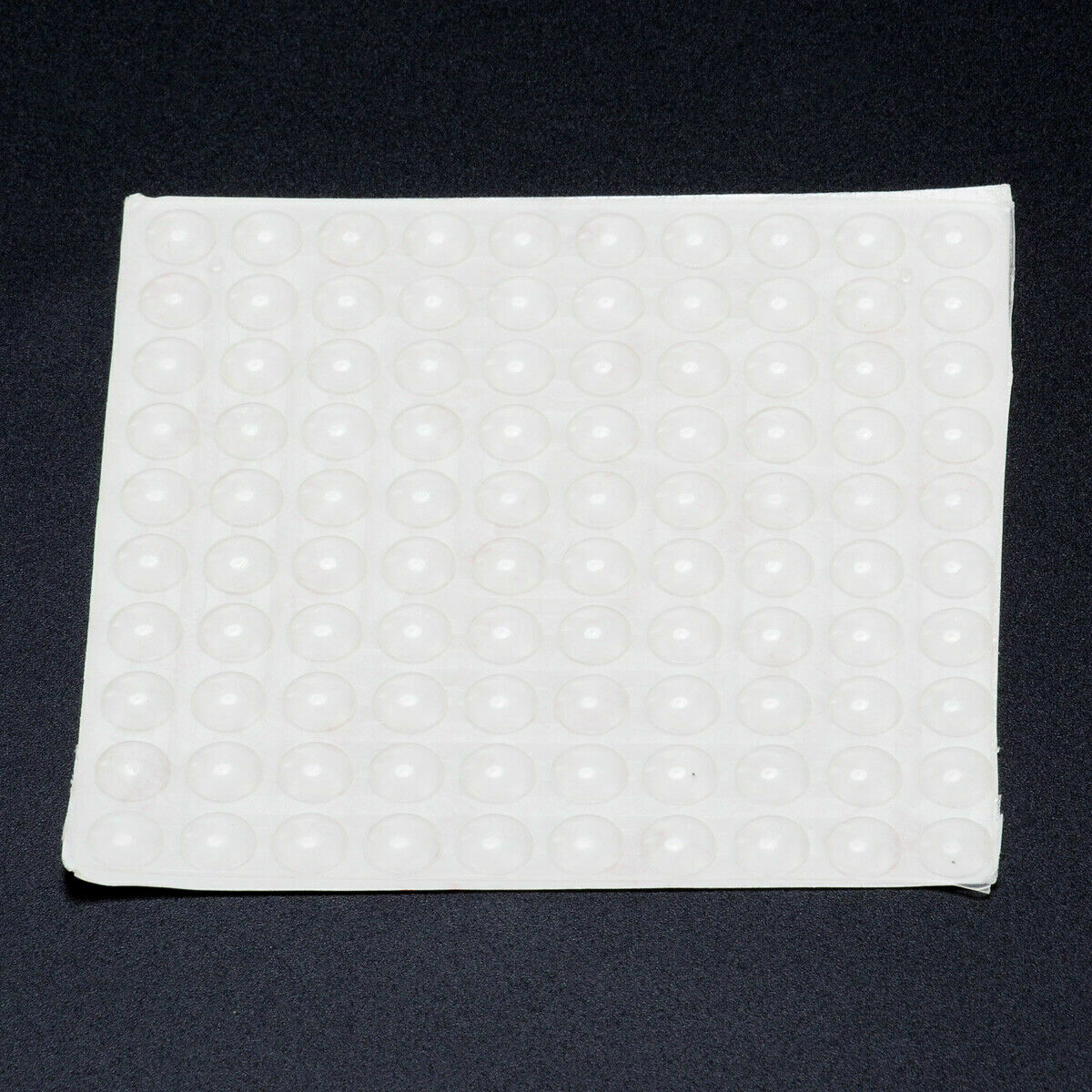 100pcs Self Adhesive Rubber Feet Clear Semicircle Bumpers Door Buffer Pad