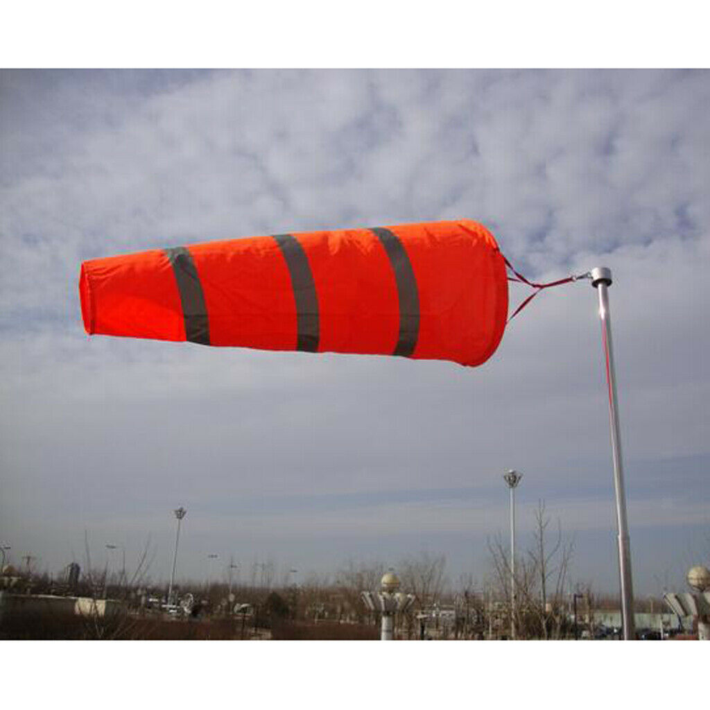 2pcs 31inch 59inch Airport Windsocks Hanging Wind Socks Bags for Outdoors