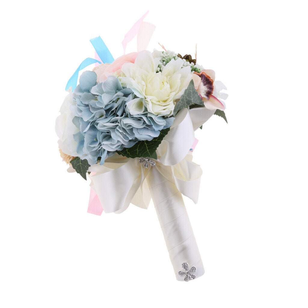 Artificial Flowers Simulation Flower Bride Bouquet Wedding Supplies Decor #3