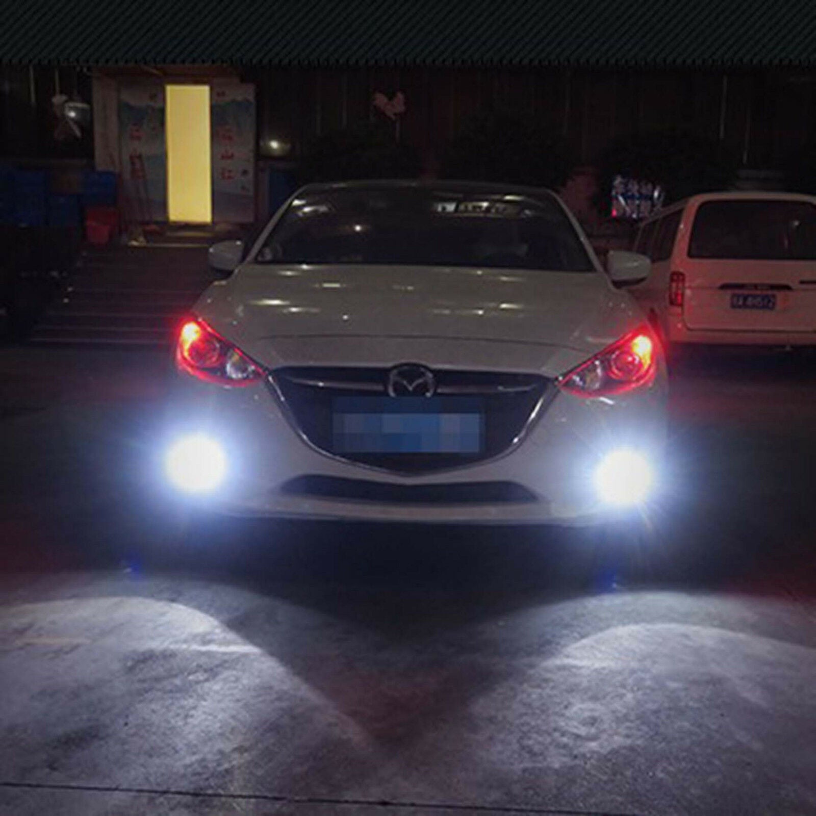 2* H3 50W SMD LED Fog/DRL Lights Bulbs 453  High Power   DC12V 24V Xenon White