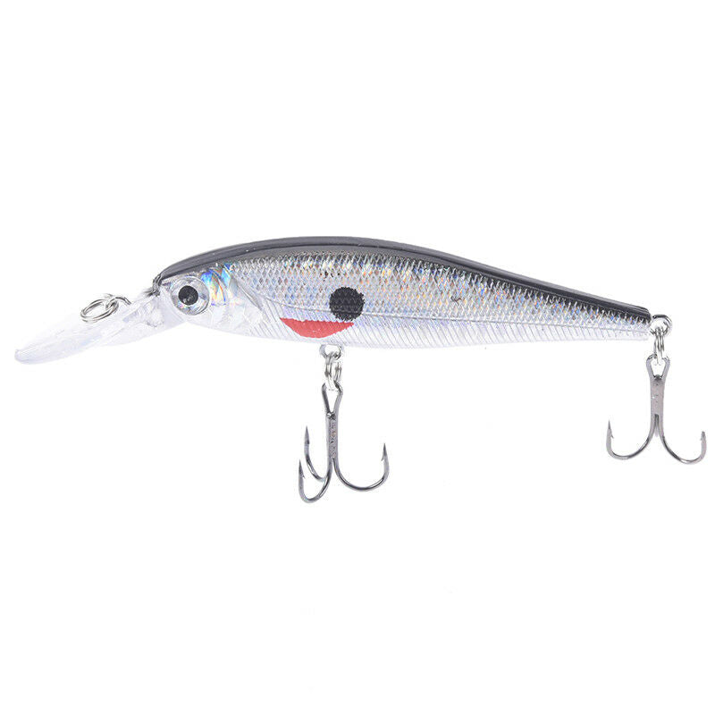 9.4g/10cm fishing lures bait floating bass crankbait popper hard lure hoo.l8