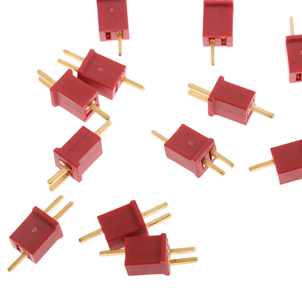 10 Pair Ultra Mini T Plug Deans Connectors Micro Deans Plug Deans