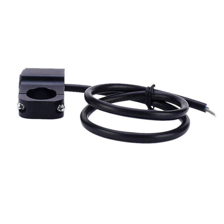12V 7/8'' Motorcycle ATV Bike Start On Off Headlight Button Switch 2 Wires
