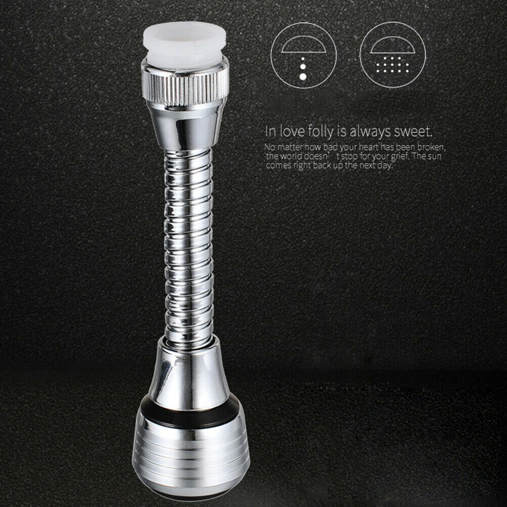 360Degree Rotatable Faucet Tap Nozzle Filter Adapter Water Saving Filter Sprayer