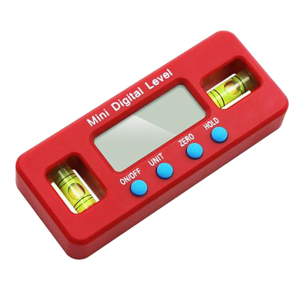Spirit Level Pocket Mini Precision Scale Magnet Clip