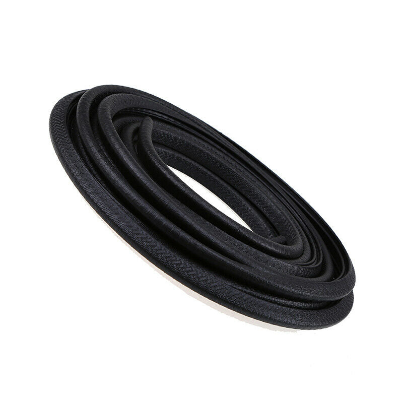 Car Dashboard Windshield Rubber Soundproof Dustproof Sealing Strip Black